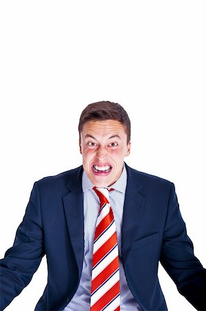 rusloc (artist) - Extremely mad / angry boss Stock Photo - Budget Royalty-Free & Subscription, Code: 400-05367286