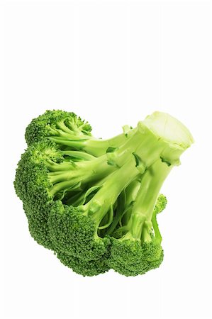 simsearch:400-05744489,k - Broccoli on White Background Stock Photo - Budget Royalty-Free & Subscription, Code: 400-05367389