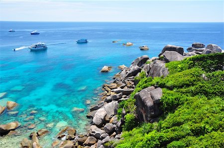 Tropical paradise, Similan islands, Andaman Sea, Thailand Stock Photo - Budget Royalty-Free & Subscription, Code: 400-05367421