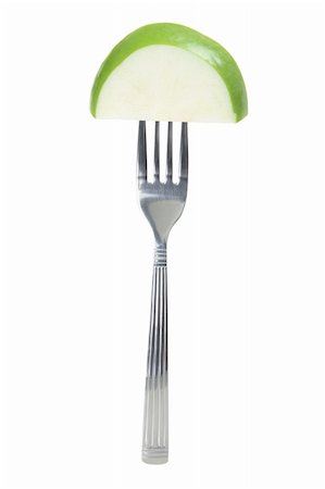 simsearch:400-05367726,k - Piece of Orange on Fork with White Background Stock Photo - Budget Royalty-Free & Subscription, Code: 400-05367699
