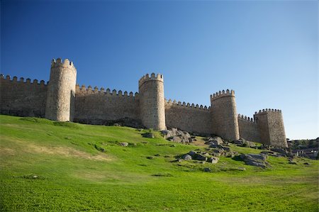 simsearch:400-04712086,k - view of Avila city at Castilla in Spain Stock Photo - Budget Royalty-Free & Subscription, Code: 400-05368611