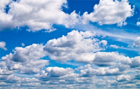 simsearch:400-07661289,k - blue sky with white clouds Stock Photo - Budget Royalty-Free & Subscription, Code: 400-05369297