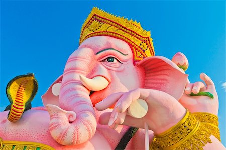 elephant god - Indian god statue Stock Photo - Budget Royalty-Free & Subscription, Code: 400-05369671