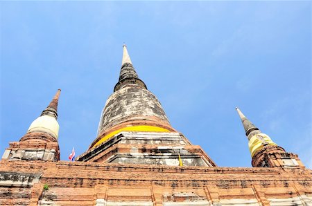 Old pagoda in Ayutthaya province, Thailand. Stock Photo - Budget Royalty-Free & Subscription, Code: 400-05360251
