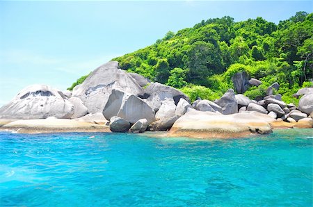 Tropical paradise, Similan islands, Andaman Sea, Thailand Stock Photo - Budget Royalty-Free & Subscription, Code: 400-05360503