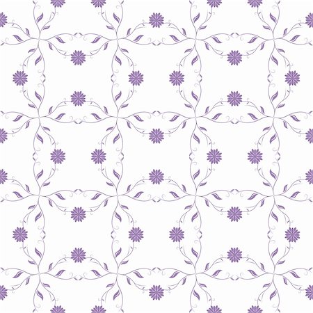 simsearch:400-05755450,k - Abstract background of beautiful seamless floral pattern Foto de stock - Super Valor sin royalties y Suscripción, Código: 400-05360859