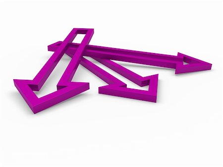 3d arrow purple up success growth business Stock Photo - Budget Royalty-Free & Subscription, Code: 400-05361665