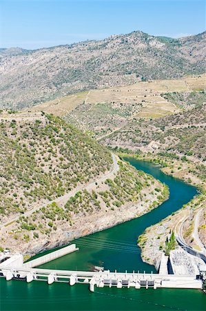 Valeira Barrier, Douro Valley, Portugal Stock Photo - Budget Royalty-Free & Subscription, Code: 400-05362279