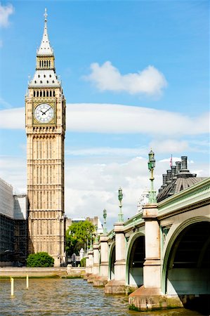 simsearch:400-05724401,k - Big Ben and Westminster Bridge, London, Great Britain Stock Photo - Budget Royalty-Free & Subscription, Code: 400-05362483