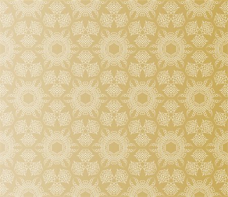 simsearch:400-06099373,k - Stylish design with seamless lace on an (editable) gold background Stock Photo - Budget Royalty-Free & Subscription, Code: 400-05363557