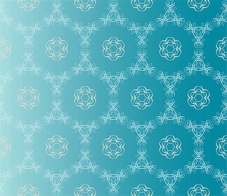 simsearch:400-06099373,k - Stylish design with seamless lace flowers on an (editable) blue background Stock Photo - Budget Royalty-Free & Subscription, Code: 400-05363563