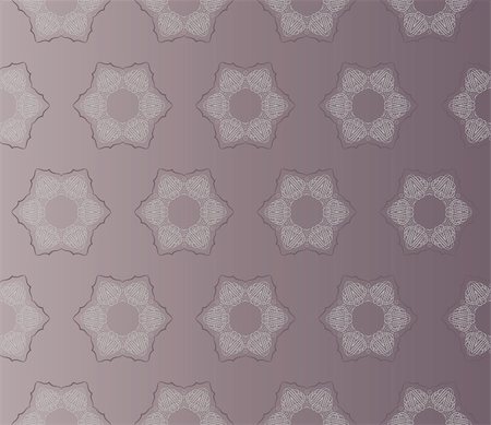simsearch:400-06099373,k - Stylish damask pattern with seamless flowers on an (editable) brown background Stock Photo - Budget Royalty-Free & Subscription, Code: 400-05363571