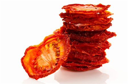 dehydrated - Italian sun dried tomatoes Stock Photo - Budget Royalty-Free & Subscription, Code: 400-05375014
