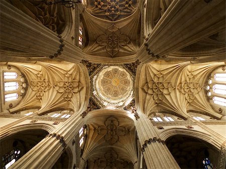 salamanca - public cathedral of Salamanca city in Castilla Spain Stock Photo - Budget Royalty-Free & Subscription, Code: 400-05376671