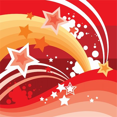 Abstract Stars And Waves  Background Stock Photo - Budget Royalty-Free & Subscription, Code: 400-05377064