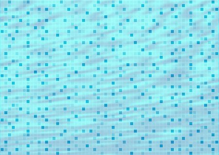 Abstract Background  - Blue Swimming Pool Tiles Under Water Stock Photo - Budget Royalty-Free & Subscription, Code: 400-05373234