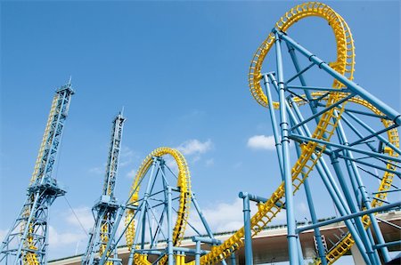 Amusement park place for holiday. Stock Photo - Budget Royalty-Free & Subscription, Code: 400-05386687