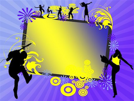 dance party Stock Photo - Budget Royalty-Free & Subscription, Code: 400-05388811