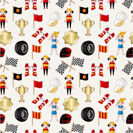 simsearch:400-05670383,k - seamless f1 racing pattern Stock Photo - Budget Royalty-Free & Subscription, Code: 400-05382036
