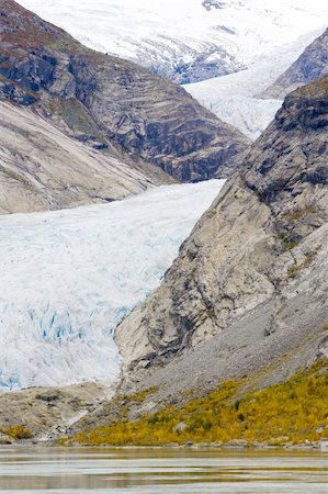 simsearch:400-05668316,k - Nigardsbreen Glacier, Jostedalsbreen National Park, Norway Stock Photo - Budget Royalty-Free & Subscription, Code: 400-05668317