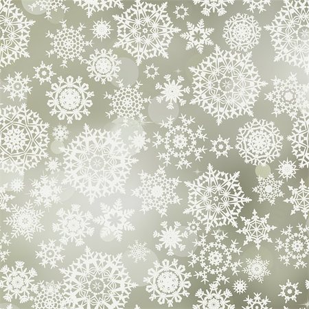 simsearch:400-04642641,k - Seamless pattern with snowflakes. EPS 8 vector file included Foto de stock - Super Valor sin royalties y Suscripción, Código: 400-05669933