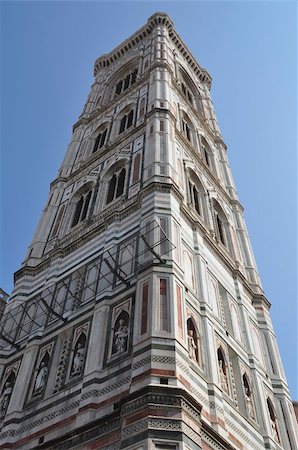 simsearch:400-05672489,k - Campanile, Giotto's bell tower in Florence Stock Photo - Budget Royalty-Free & Subscription, Code: 400-05675220
