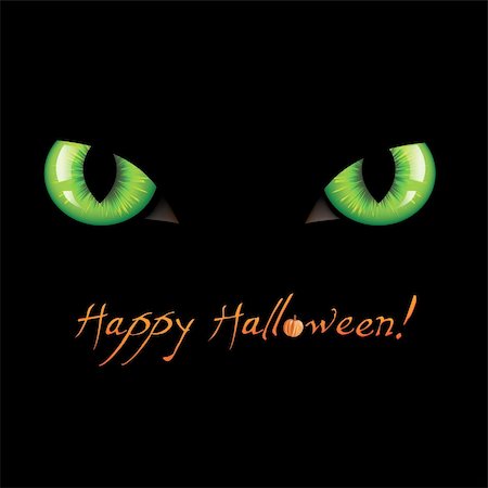 Happy Halloween, Vector Illustration Stock Photo - Budget Royalty-Free & Subscription, Code: 400-05678881