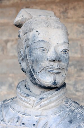 Famous ancient terracotta warriors in Xian, China Stock Photo - Budget Royalty-Free & Subscription, Code: 400-05670509