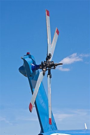 pavelshlykov (artist) - Closeup of the tail rotor of a helicopter Stock Photo - Budget Royalty-Free & Subscription, Code: 400-05671016