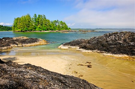 View from Long Beach in Pacific Rim National park, Canada Stock Photo - Budget Royalty-Free & Subscription, Code: 400-05671158