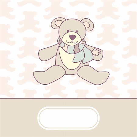 simsearch:400-04210231,k - cute baby arrival card, vector illustration Stock Photo - Budget Royalty-Free & Subscription, Code: 400-05671741