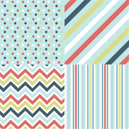 seamless patterns with fabric texture Stock Photo - Budget Royalty-Free & Subscription, Code: 400-05672562