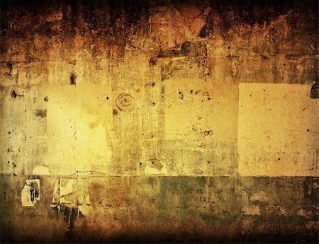 painterly - Brown grungy wall - textures for your design Stock Photo - Budget Royalty-Free & Subscription, Code: 400-05685050