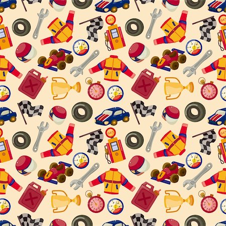 simsearch:400-05670383,k - seamless f1 racing pattern Stock Photo - Budget Royalty-Free & Subscription, Code: 400-05680527
