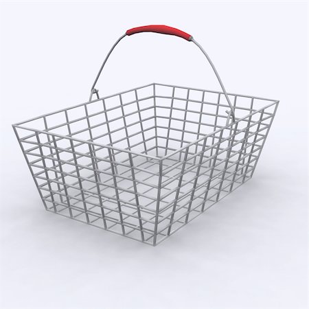 simsearch:400-06529822,k - Web Basket - 3D Render by me Photographie de stock - Aubaine LD & Abonnement, Code: 400-05680991