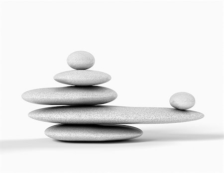 simsearch:400-04915648,k - Balanced grey stones isolated in white. Stock Photo - Budget Royalty-Free & Subscription, Code: 400-05694677