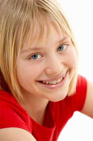 simsearch:400-05697219,k - Portrait Of Smiling Young Girl Stock Photo - Budget Royalty-Free & Subscription, Code: 400-05697079