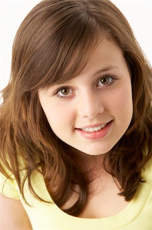 simsearch:400-05697219,k - Portrait Of Smiling Young Girl Stock Photo - Budget Royalty-Free & Subscription, Code: 400-05697212