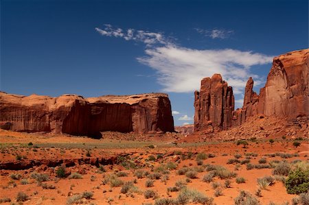 simsearch:862-08091453,k - Peaks of rock formations in the Navajo Park of Monument Valley Utah Stock Photo - Budget Royalty-Free & Subscription, Code: 400-05699409