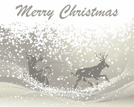 simsearch:400-05701670,k - Beautiful vector Christmas (New Year) card for design use Stock Photo - Budget Royalty-Free & Subscription, Code: 400-05693759
