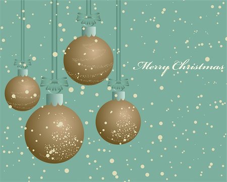 simsearch:400-05701670,k - Beautiful vintage retro vector Christmas (New Year) card for design use Stock Photo - Budget Royalty-Free & Subscription, Code: 400-05704957