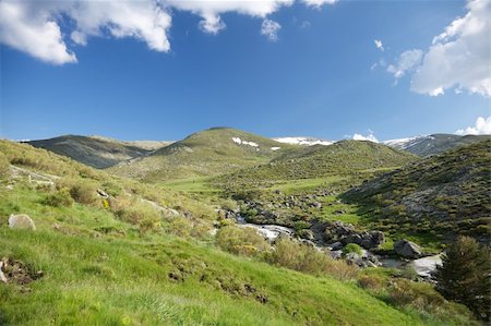 simsearch:400-05724021,k - mountains at Gredos natural park in Avila Spain Stock Photo - Budget Royalty-Free & Subscription, Code: 400-05705243