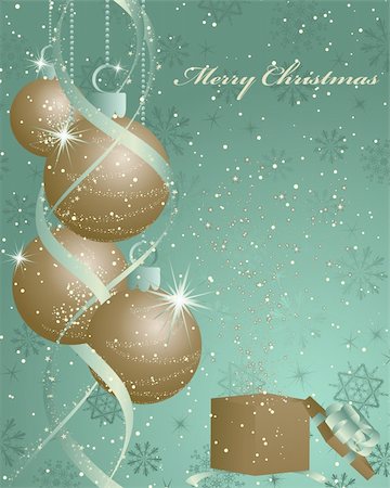 simsearch:400-05701670,k - Vintage retro vector Christmas (New Year) card for design use Stock Photo - Budget Royalty-Free & Subscription, Code: 400-05706568