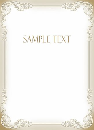 simsearch:400-05886855,k - Beautiful frame with decorative detail and revenge for text Stock Photo - Budget Royalty-Free & Subscription, Code: 400-05701163