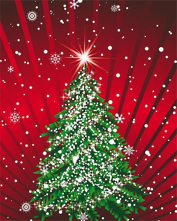 simsearch:400-05701670,k - Beautiful vector Christmas (New Year) card for design use Stock Photo - Budget Royalty-Free & Subscription, Code: 400-05701669