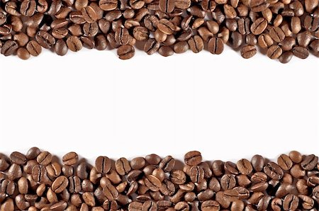 sevaljevic (artist) - Fresh coffee beans, horizontal with copy space Stock Photo - Budget Royalty-Free & Subscription, Code: 400-05714134