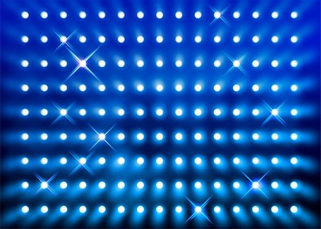 Premier stage presentation sparkling blue spotlight wall background Stock Photo - Budget Royalty-Free & Subscription, Code: 400-05714573