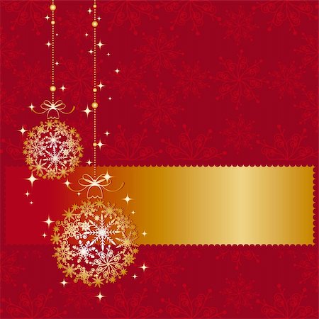 simsearch:400-07103223,k - Golden Christmas ornament ball on seamless pattern background Stock Photo - Budget Royalty-Free & Subscription, Code: 400-05717800