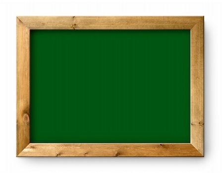 pupil in a empty classroom - black green blackboard black board copy space copyspace Stock Photo - Budget Royalty-Free & Subscription, Code: 400-05724079