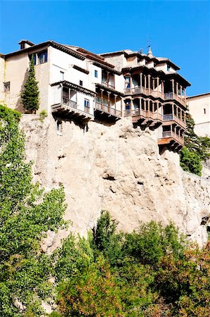 simsearch:400-05724401,k - hanging houses, Cuenca, Castile-La Mancha, Spain Stock Photo - Budget Royalty-Free & Subscription, Code: 400-05724404